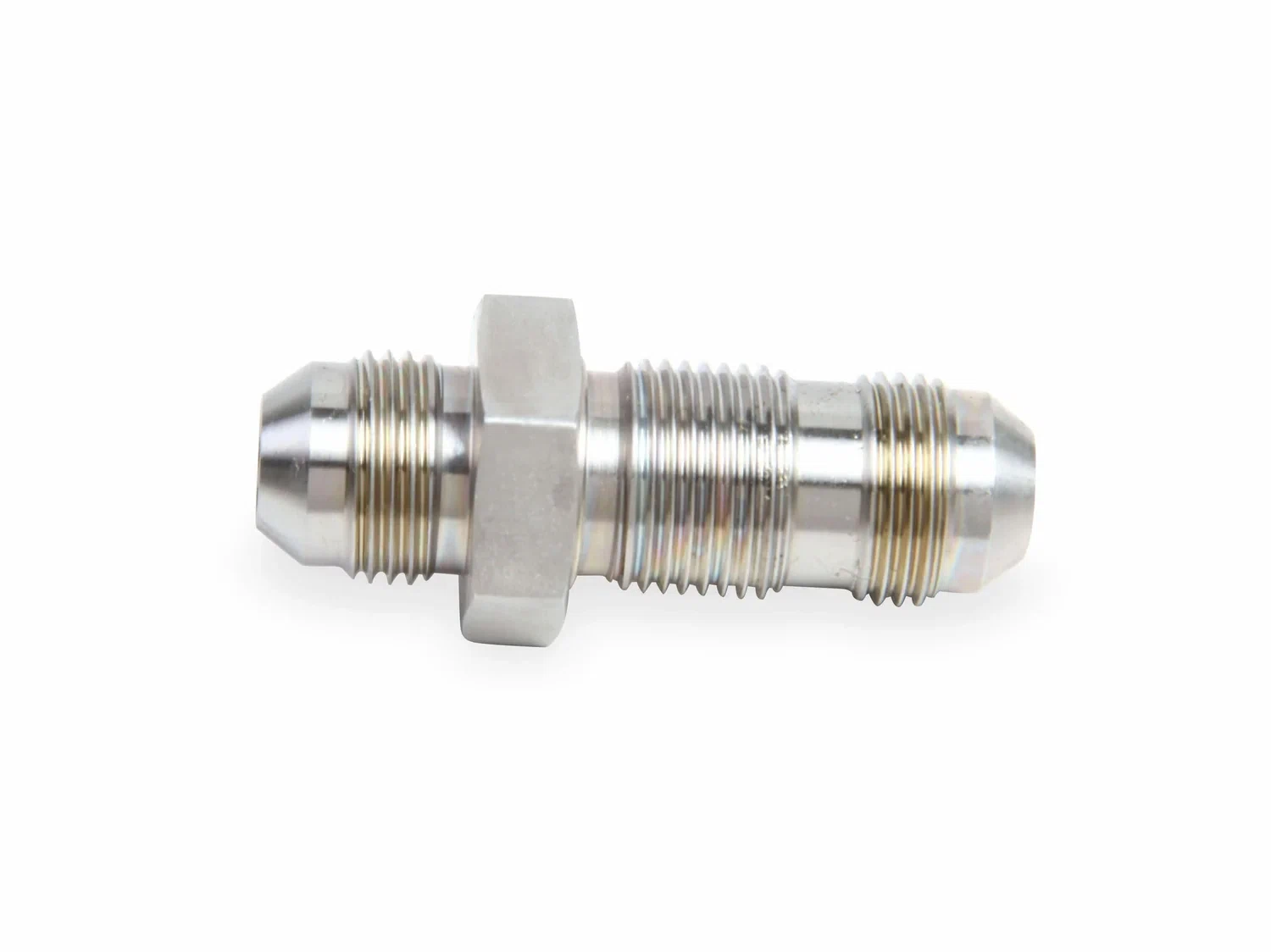 Earls Straight -8 AN Bulkhead - Stainless Steel - SS983208ERL